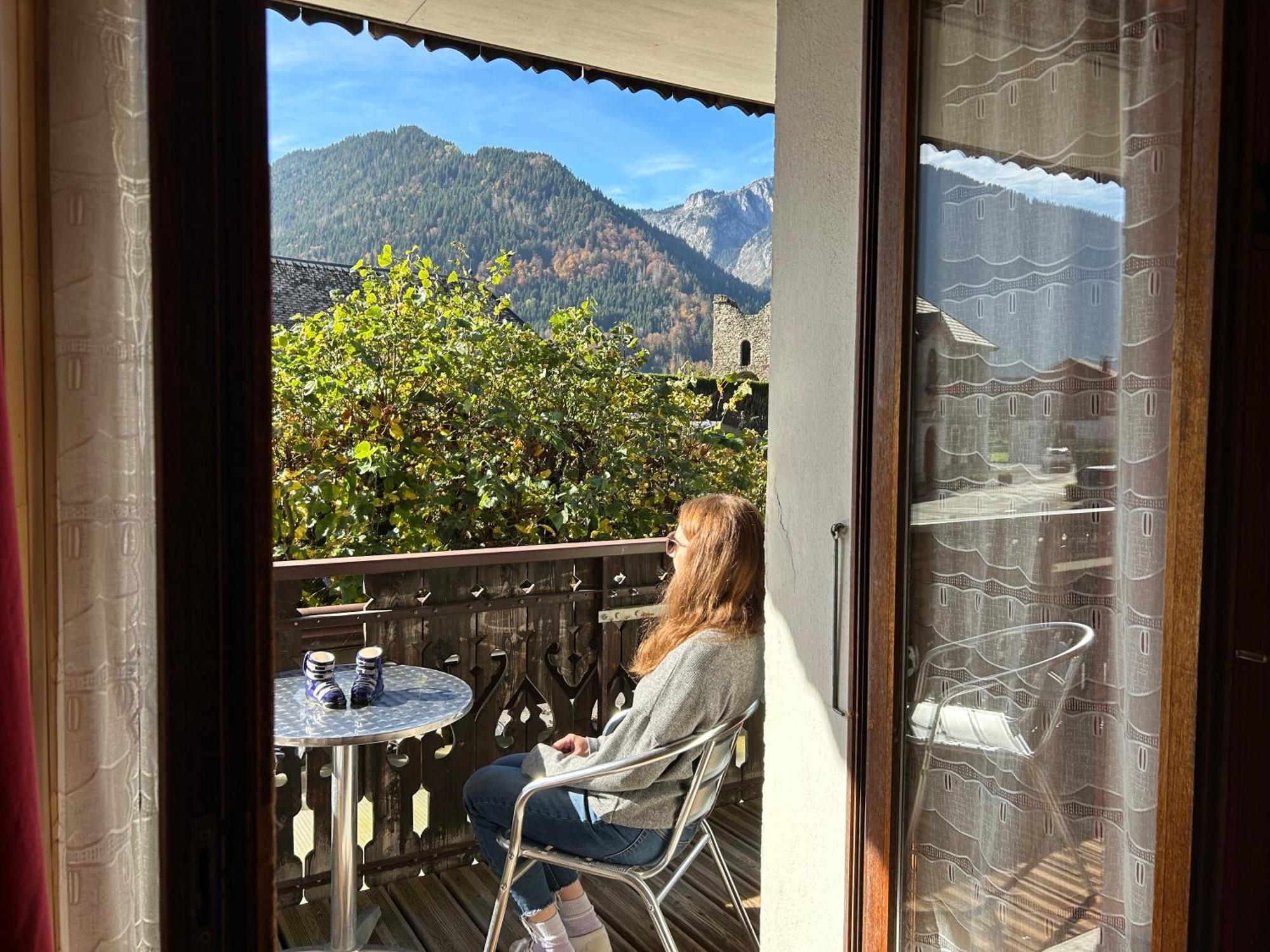 Les Tilleuls Le Biot Esterno foto